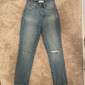 Madewell perfect vintage jeans